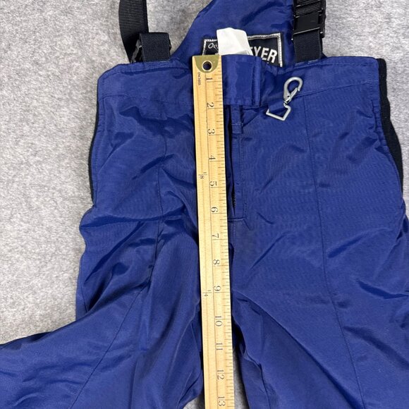 Obermeyer Kids Size 6 Blue Insulated Snow Bib Pants With Adjustable Straps & "I- - Picture 7 of 16